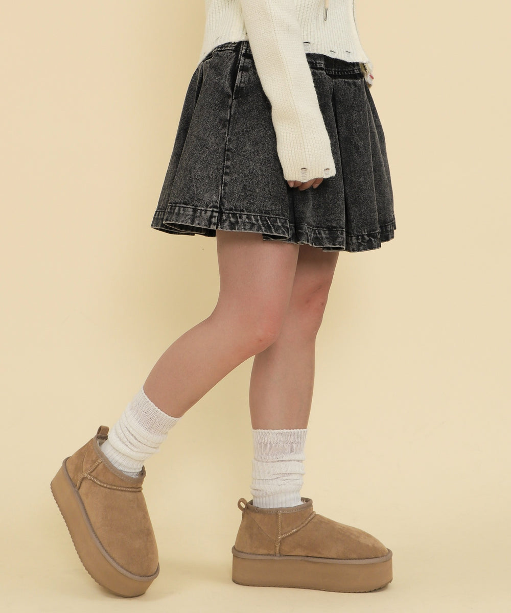 デニムブラックソノタ モデル：147cm F着用