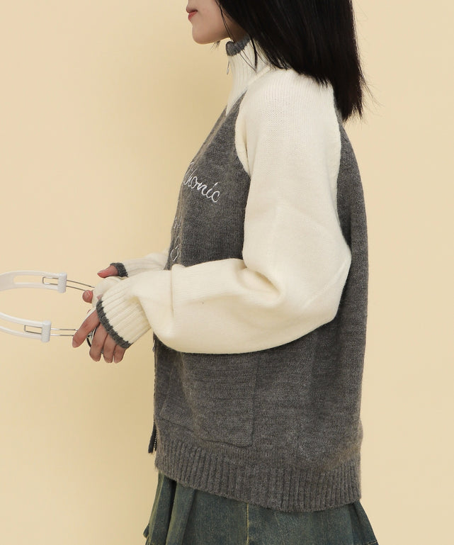 グレー モデル：147cm F着用