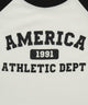 AMERICAラグランチビT