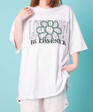 杢グレー　モデル:155cm F着用