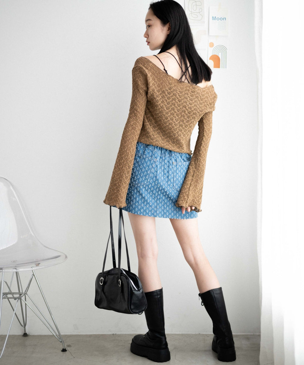 デニム淡 モデル：161cm F着用