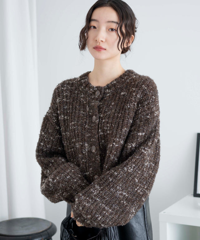 ブラウン　モデル:163cm F着用