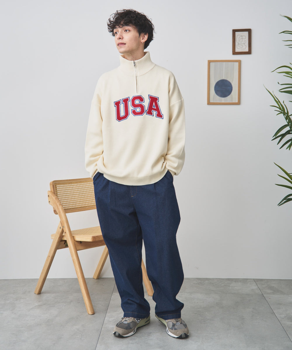 オフホワイト モデル：175cm L着用