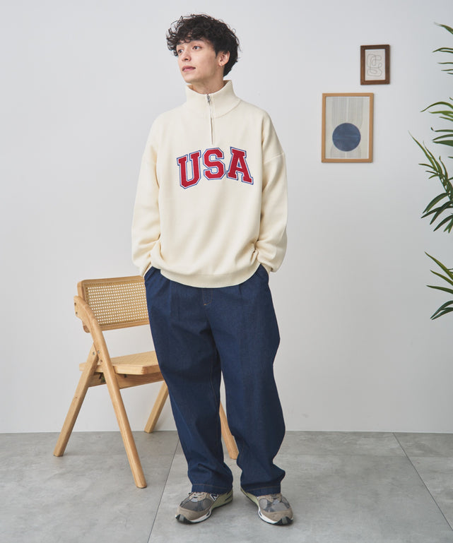 オフホワイト モデル：175cm L着用