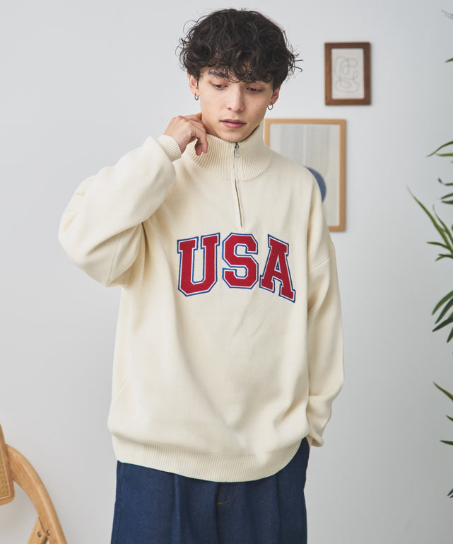 オフホワイト モデル：175cm L着用