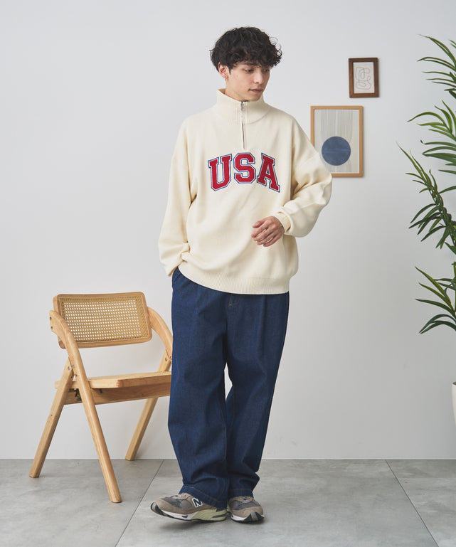 オフホワイト モデル：175cm L着用