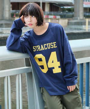 ネイビー モデル：160cm L着用