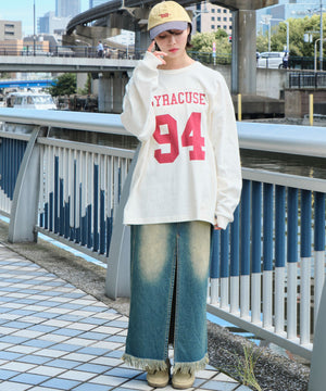 オフホワイト モデル：160cm L着用