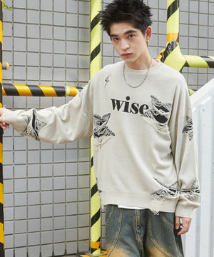 オフホワイト モデル：180cm L着用