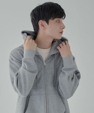 杢グレー　モデル:177cm L着用