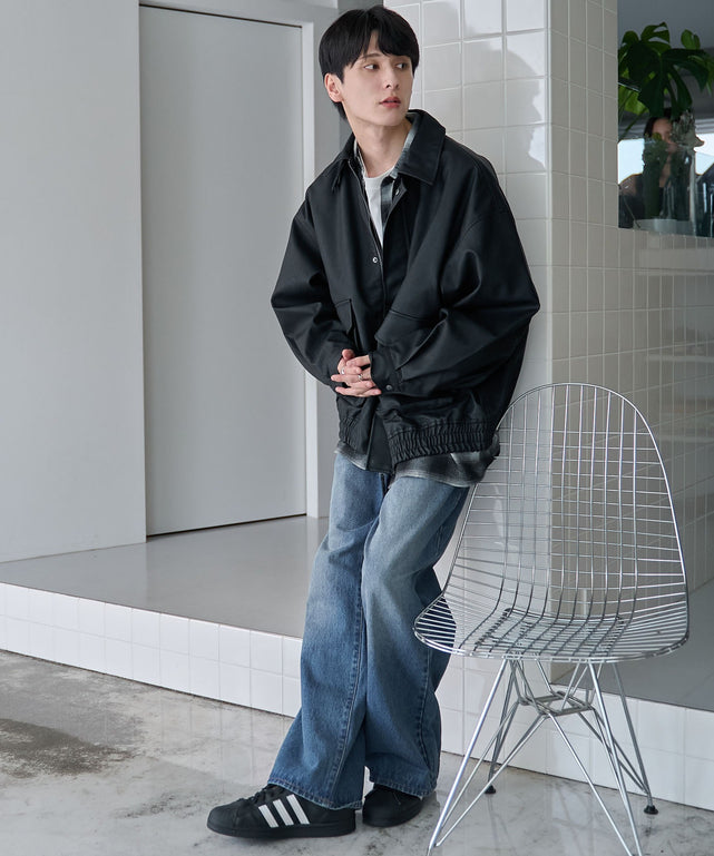 ブラック　モデル:177cm Lサイズ