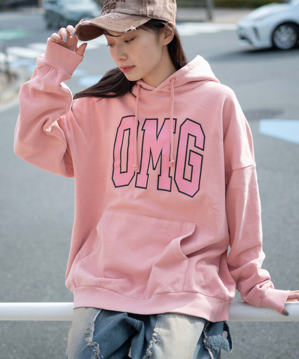 ピンク モデル：161cm L着用