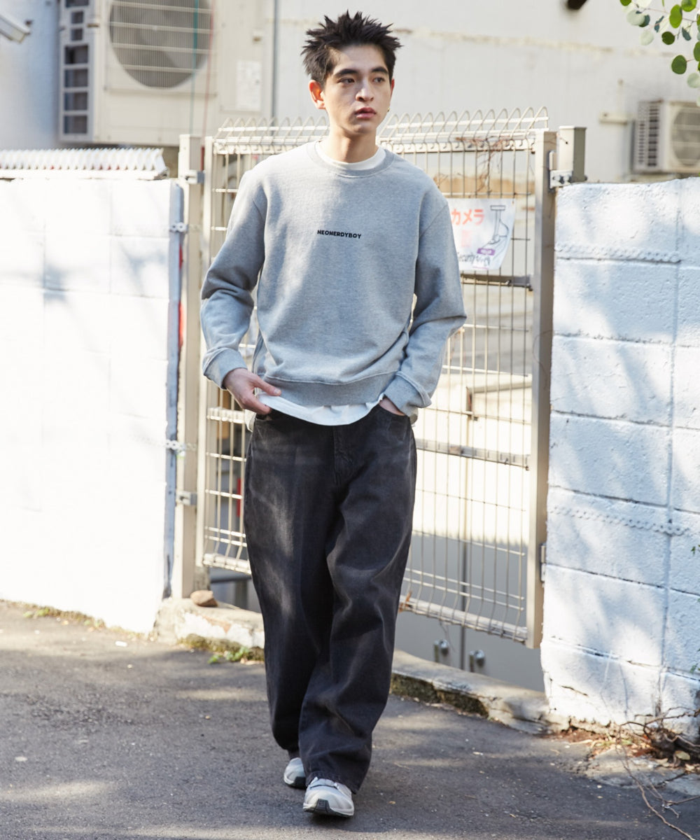 杢グレー モデル：180cm L着用