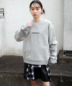 杢グレー　モデル:161cm L着用
