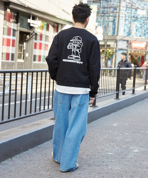 ブラック モデル：180cm L着用