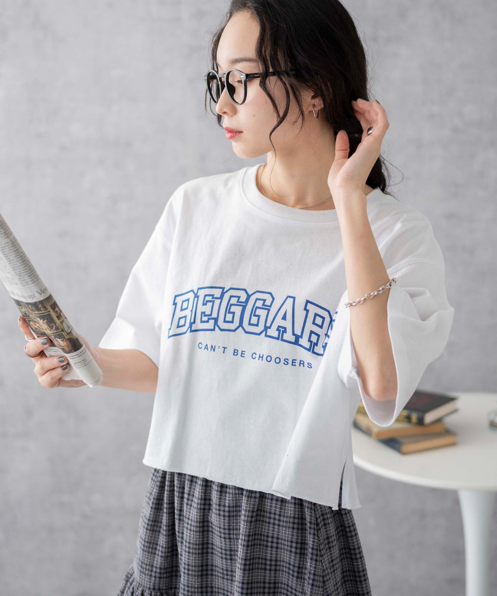 ホワイト　モデル:161cm M着用