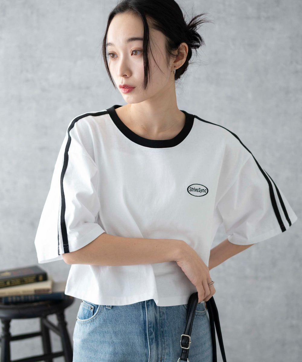 ホワイト モデル:161cm M着用