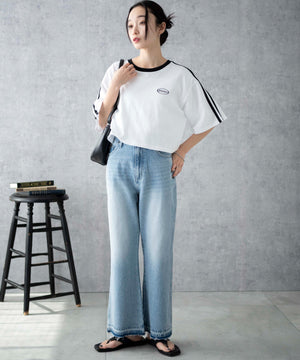 ホワイト モデル:161cm M着用