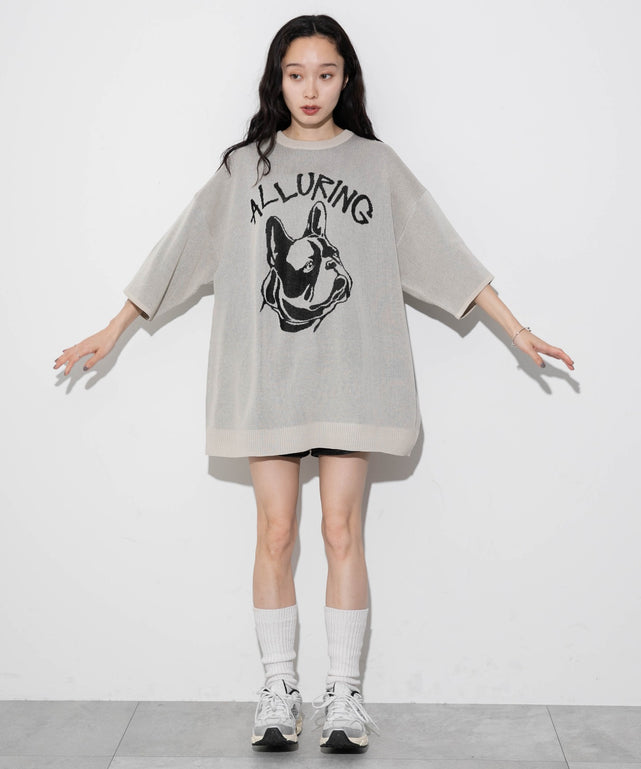 ホワイト モデル：161cm L着用