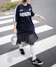 ネイビー モデル:155cm F着用