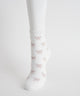 総柄リボンクルーソックス(23-25cm)