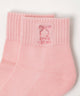 モチーフ刺繍アンクルソックス(23-25cm)
