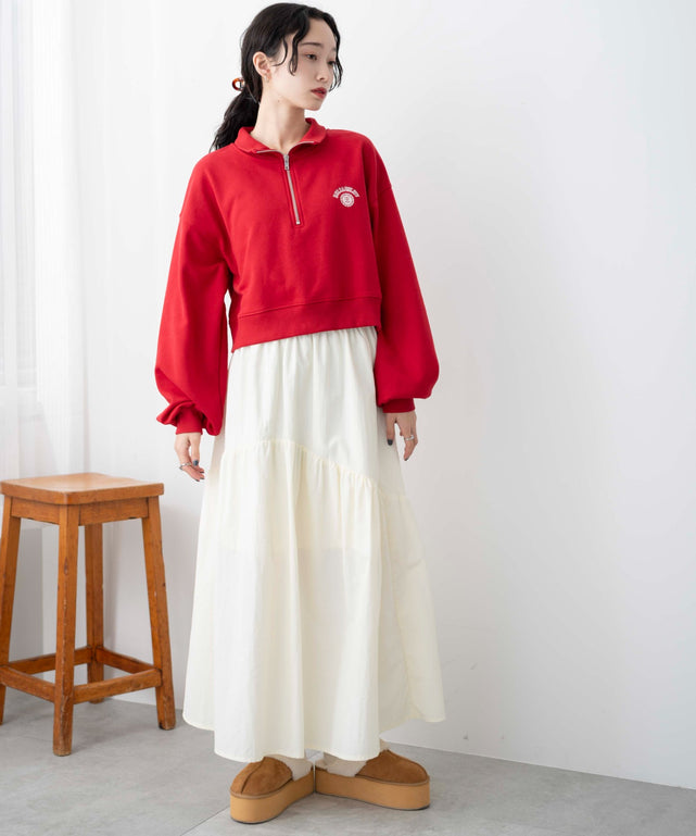 レッド　モデル:161cm F着用