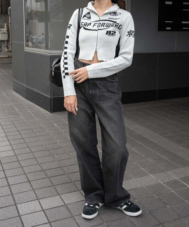 ホワイト  モデル:155cm F着用