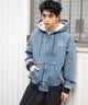 デニム淡色 モデル：180cm L着用