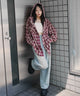 ワイン　モデル：159cm F着用