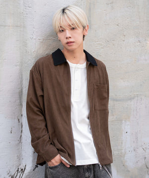 ブラウン モデル：175cm L着用
