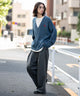 ブルー モデル：175cm L着用