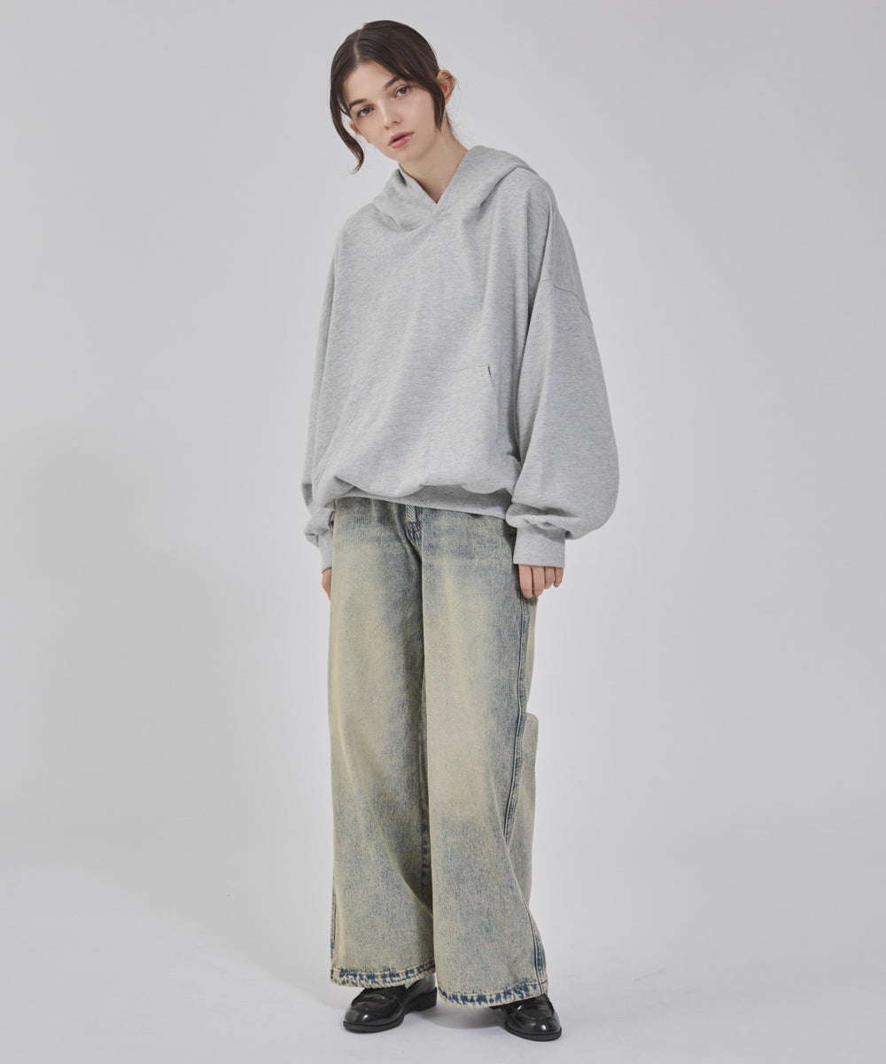 デニム淡加工 モデル：162cm S着用