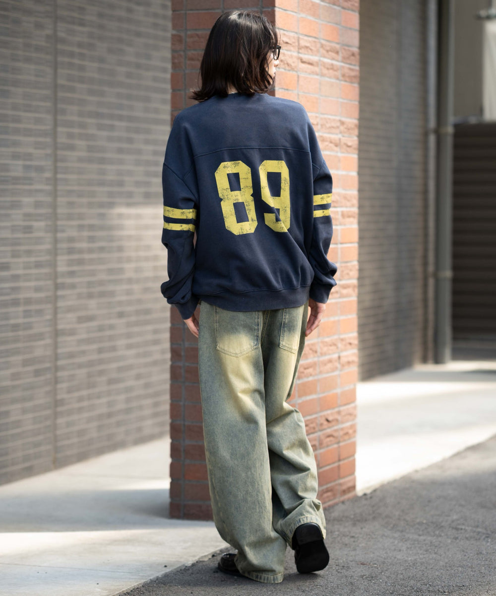 ネイビー モデル：175cm L着用
