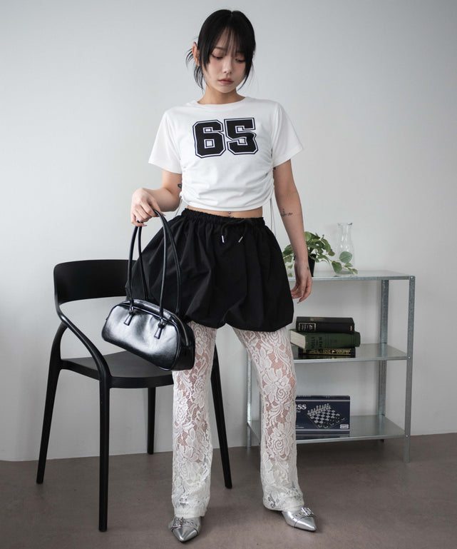 ホワイト モデル：159cm F着用