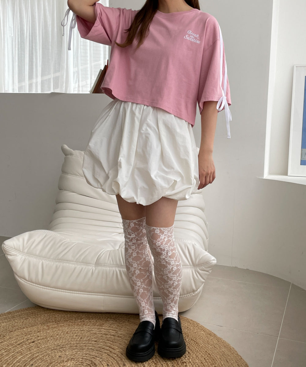 ピンク　モデル:157cm F着用