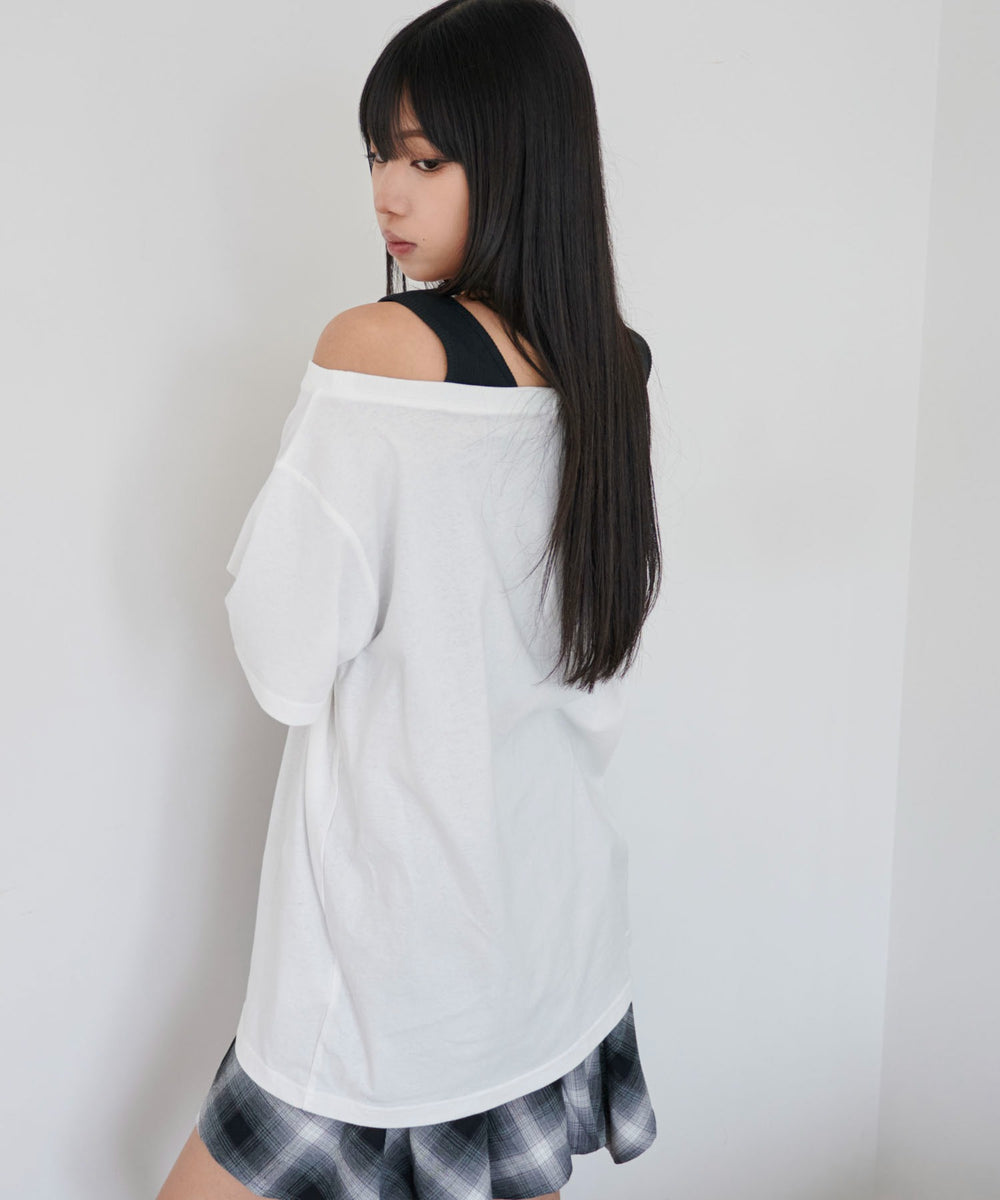 ホワイト モデル：160cm F着用