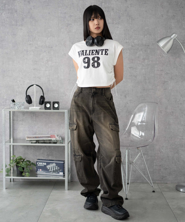 ホワイト モデル：160cm F着用