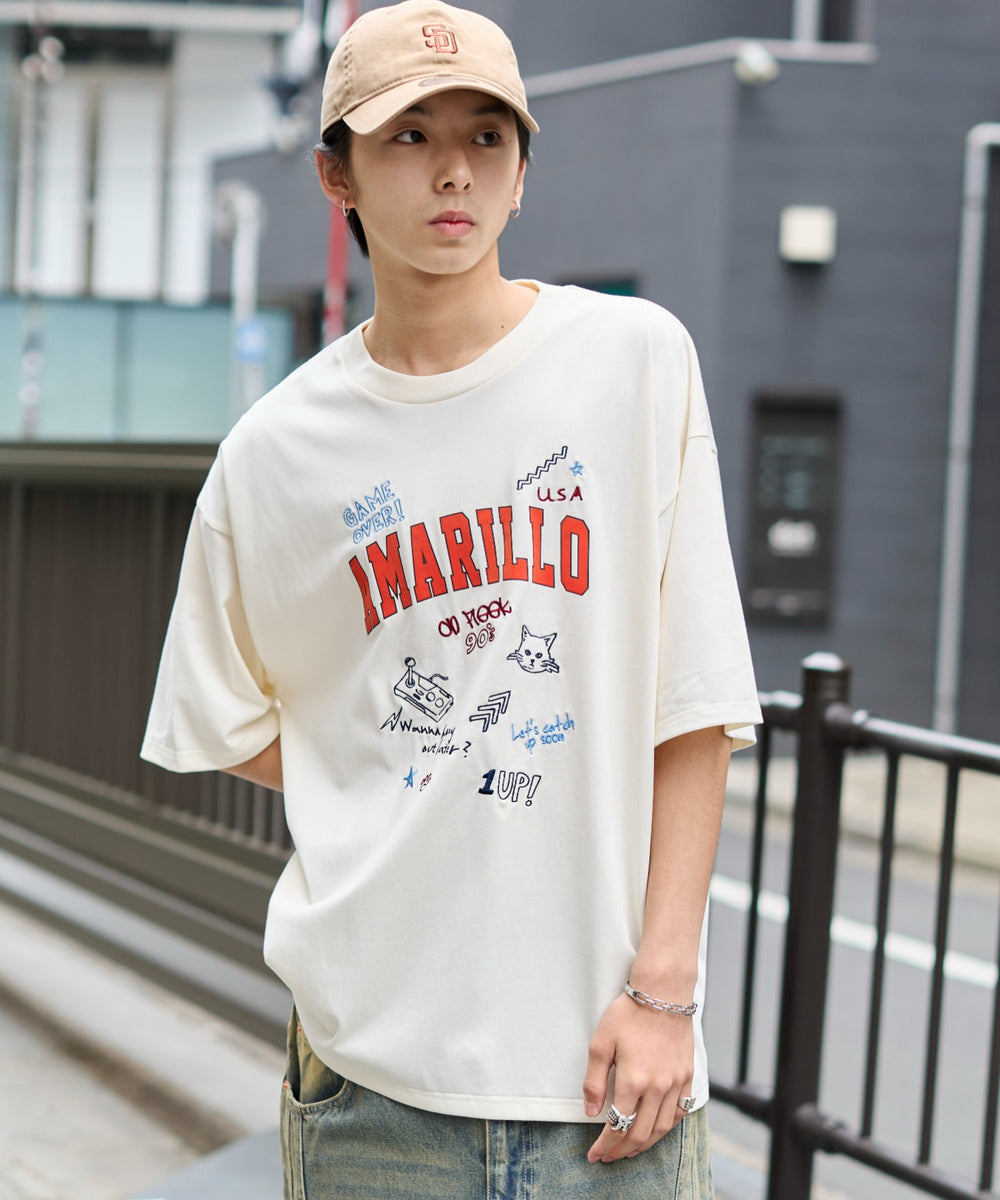 ホワイト モデル：178cm L着用