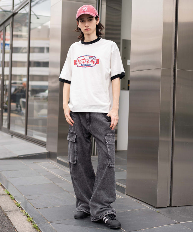 ホワイト モデル：175cm L着用