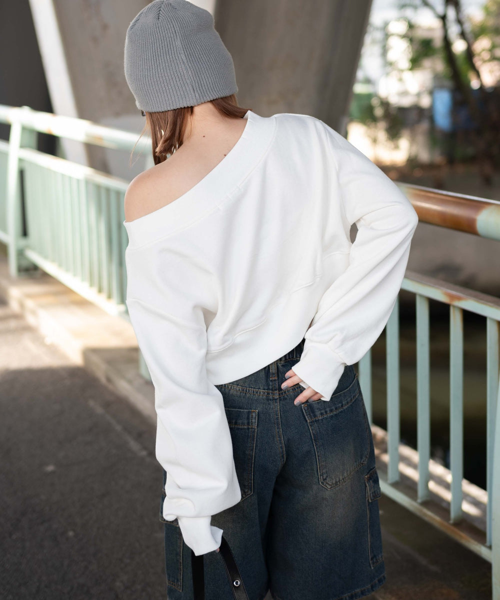 ホワイト　モデル:155cm F着用