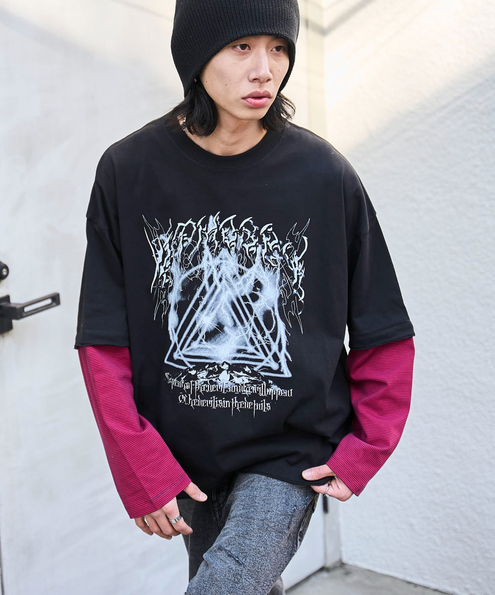 レッドボーダー　モデル:175cm L着用
