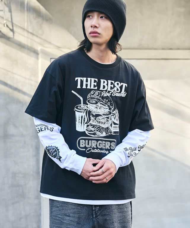 ブラック　モデル:175cm L着用
