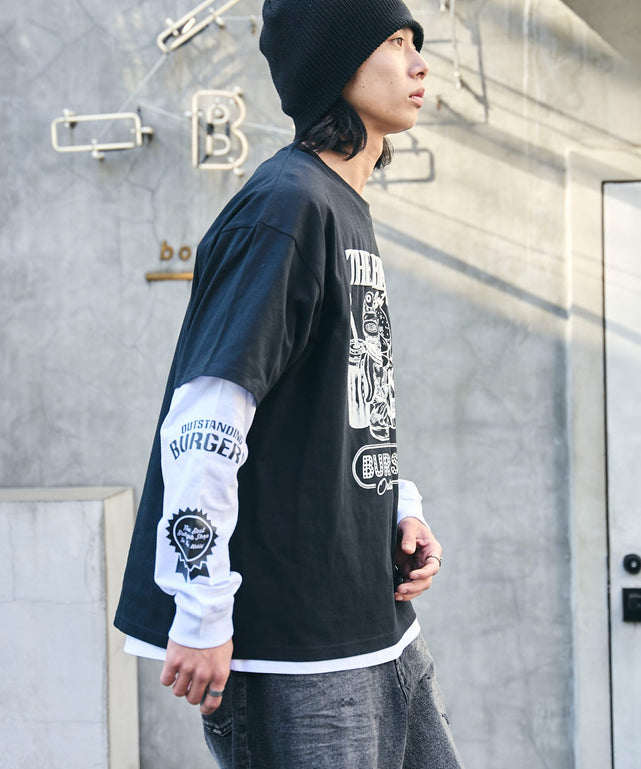 ブラック　モデル:175cm L着用
