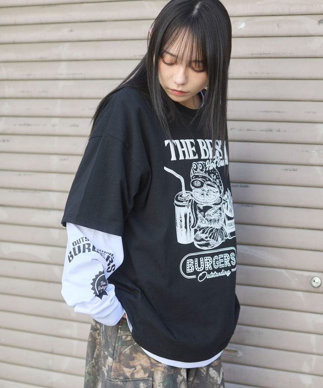 ブラック　モデル:159cm L着用