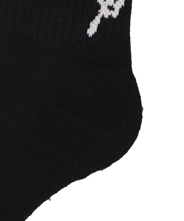 バックバタフライクルーソックス(23-25cm)