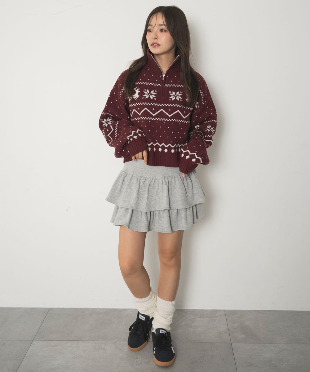 レッド　モデル：165cm F着用