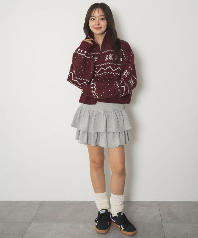 レッド　モデル：165cm F着用