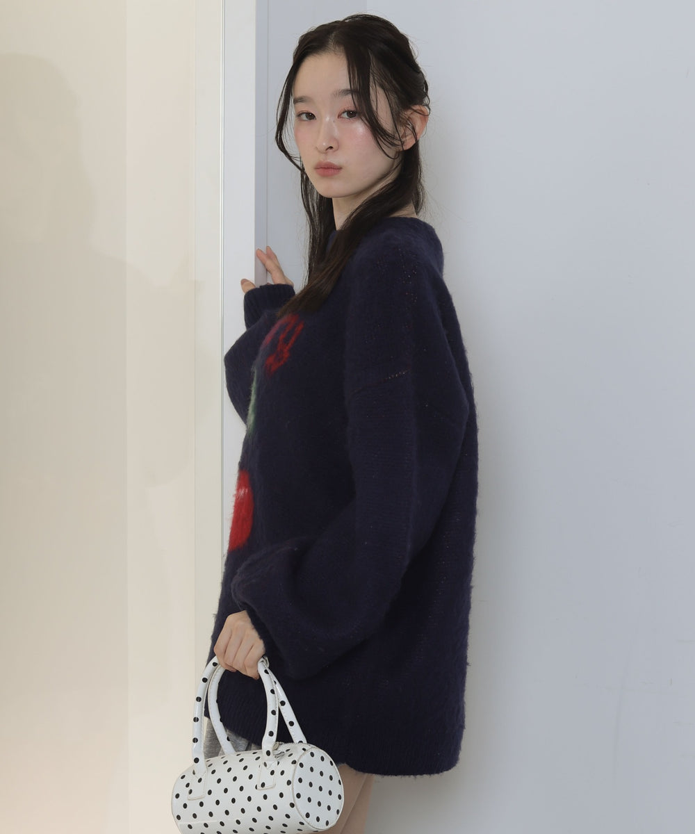 柄２　モデル：163cm F着用