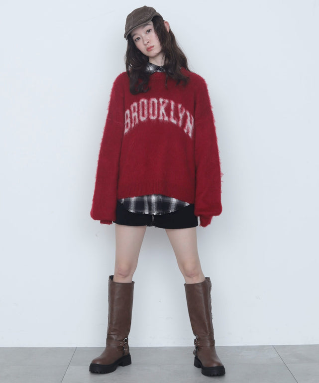 レッド　モデル：163cm F着用